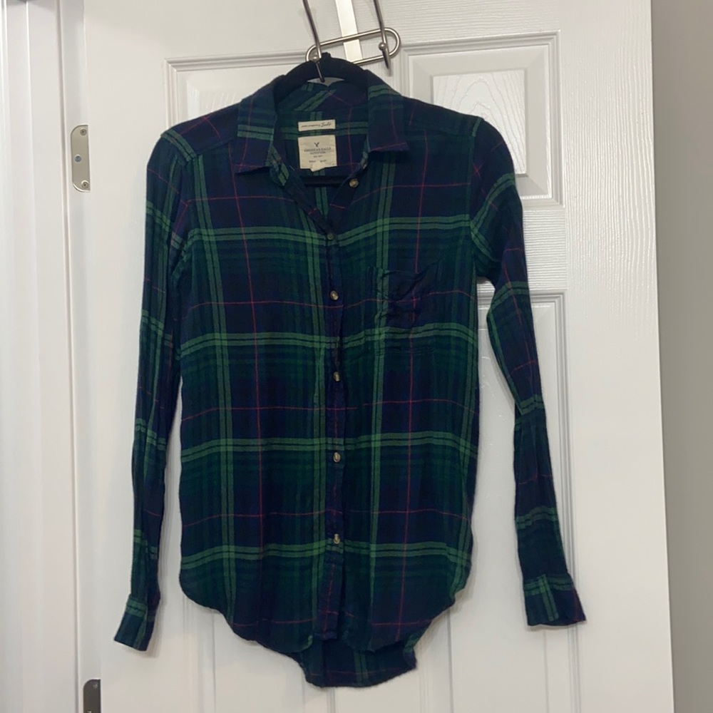 American Eagle Boyfriend Fit Flannel